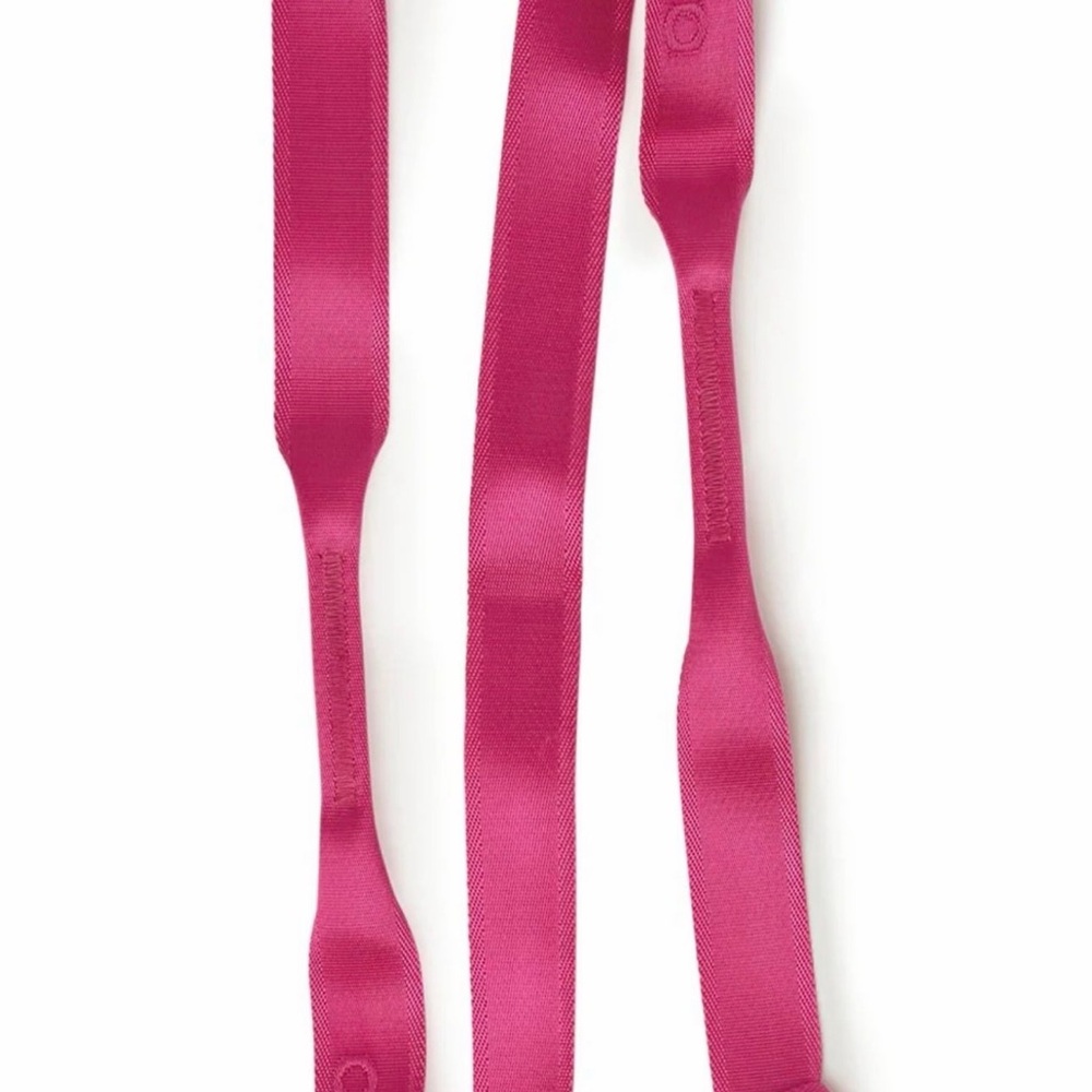 ALO Yoga Pink Yoga Strap Mat
